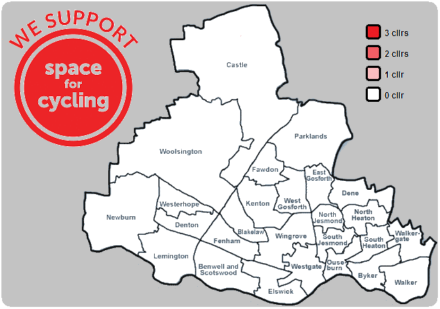 Space for Cycling - progress since May 2014