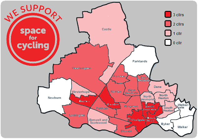 Space for Cycling - Newcastle ward level support></p>
<div class=